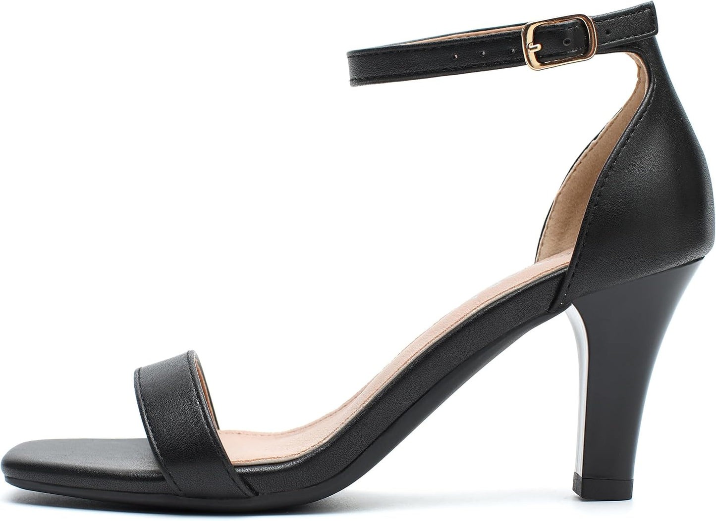 Women’s Block Heel Sandals Open Toe Strappy Ankle Strap
